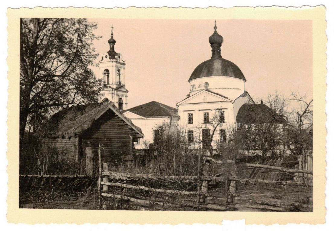 Мокрое. Церковь Николая Чудотворца. архивная фотография, Фото 1942 г. с аукциона e-bay.de