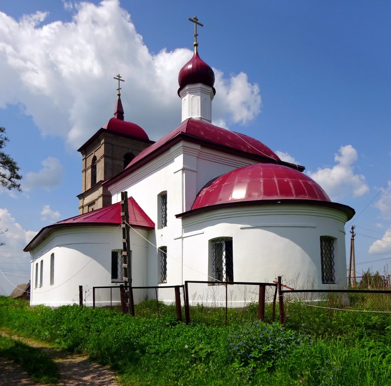 Церковь Воскресения Христова, Захарьино (Сергиево-Посадский городской округ, Московская область). фасады