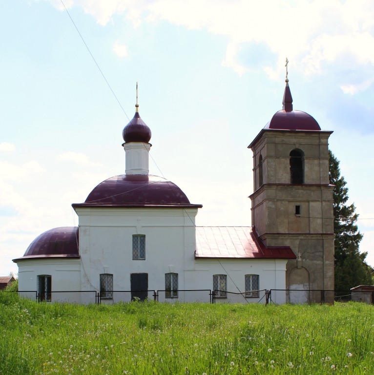 Захарьино. Церковь Воскресения Христова. фасады