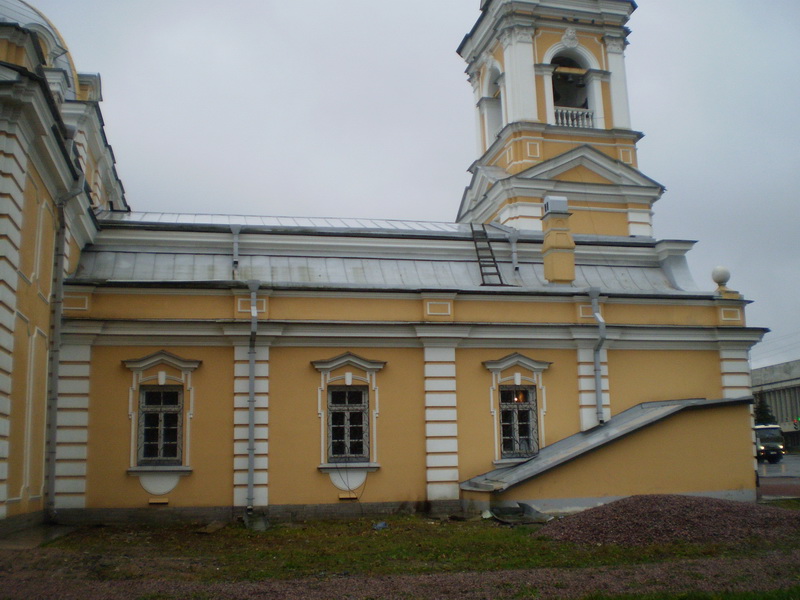 Церковь Троицы Живоначальной в Красном Селе, Красносельский район (Санкт-Петербург, г. Санкт-Петербург). фасады