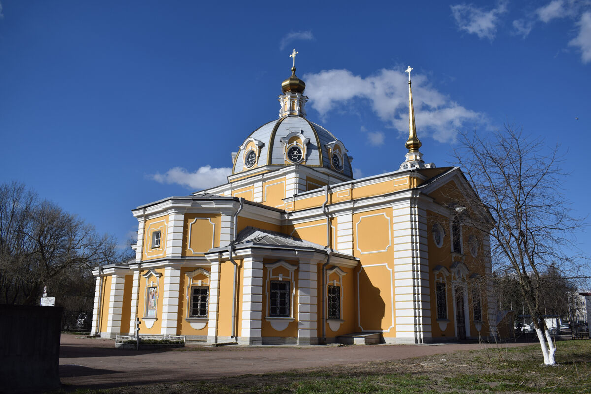 Церковь Троицы Живоначальной в Красном Селе, Красносельский район (Санкт-Петербург, г. Санкт-Петербург). фасады