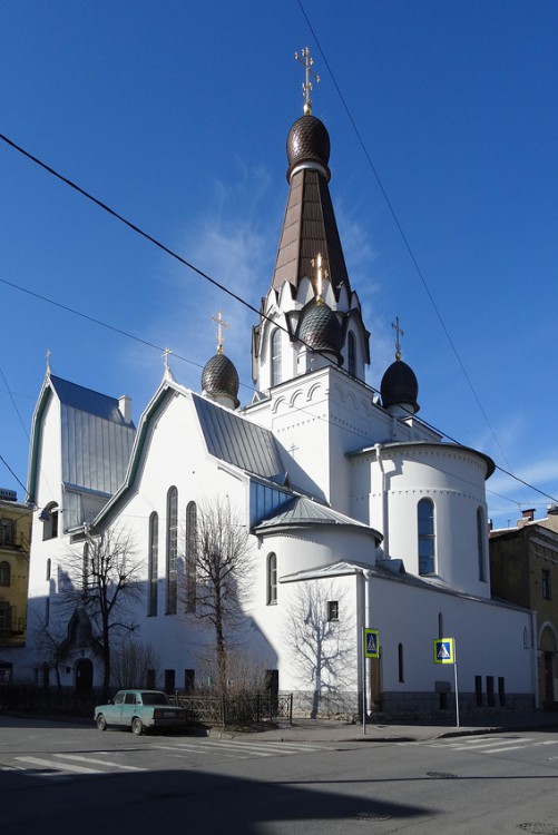 Центральный район. Церковь Петра, митрополита Московского на бывшем Творожковском подворье. фасады