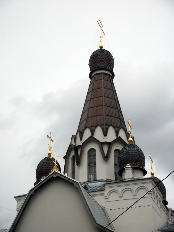 Центральный район. Церковь Петра, митрополита Московского на бывшем Творожковском подворье. архитектурные детали