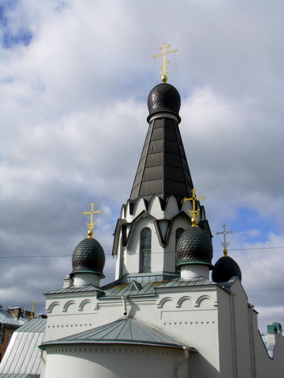 Центральный район. Церковь Петра, митрополита Московского на бывшем Творожковском подворье. архитектурные детали