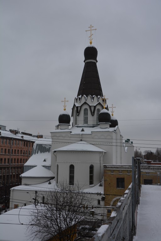 Центральный район. Церковь Петра, митрополита Московского на бывшем Творожковском подворье. фасады