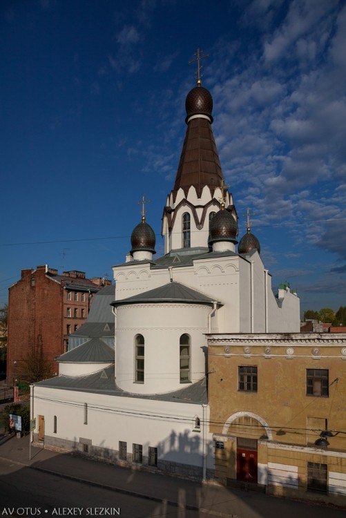 Церковь Петра, митрополита Московского на бывшем Творожковском подворье, Центральный район (Санкт-Петербург, г. Санкт-Петербург). фасады