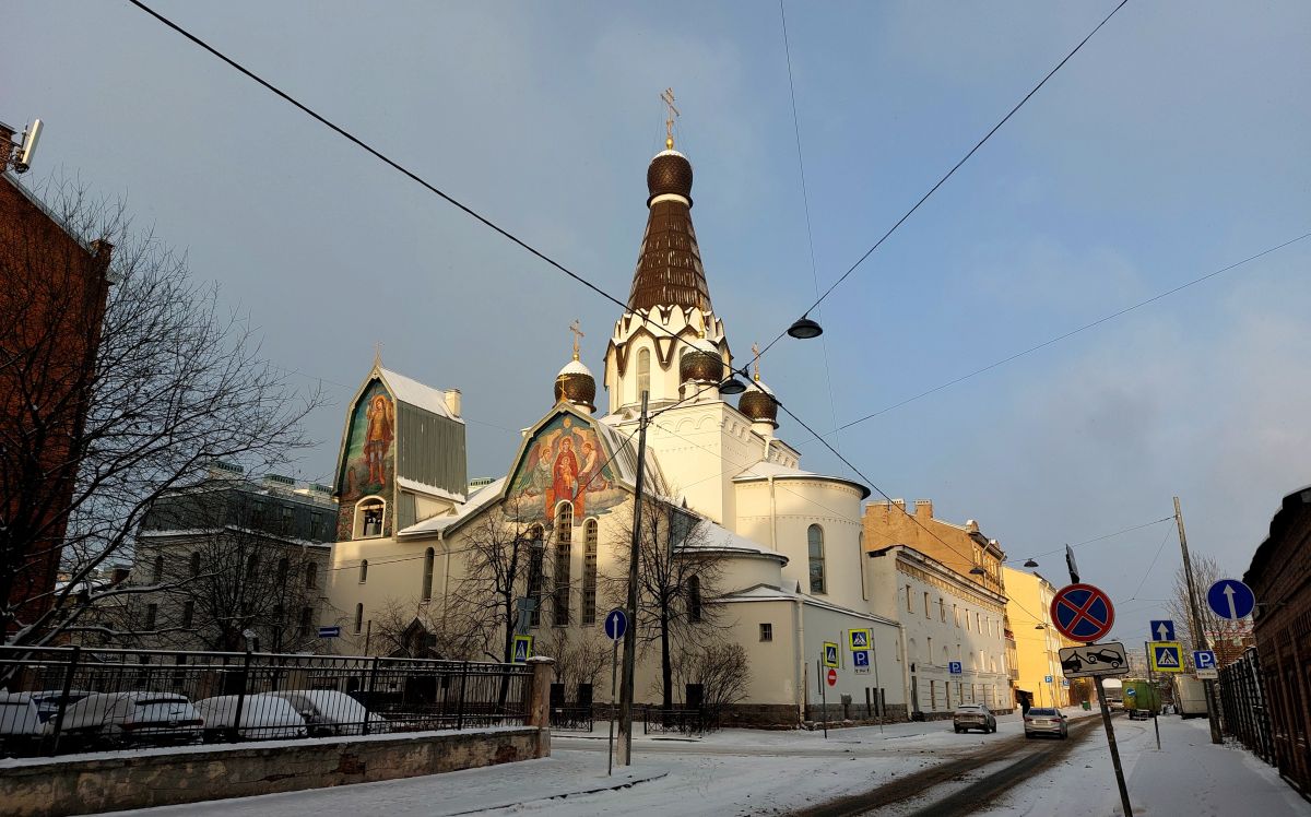 Церковь Петра, митрополита Московского на бывшем Творожковском подворье, Центральный район (Санкт-Петербург, г. Санкт-Петербург). фасады