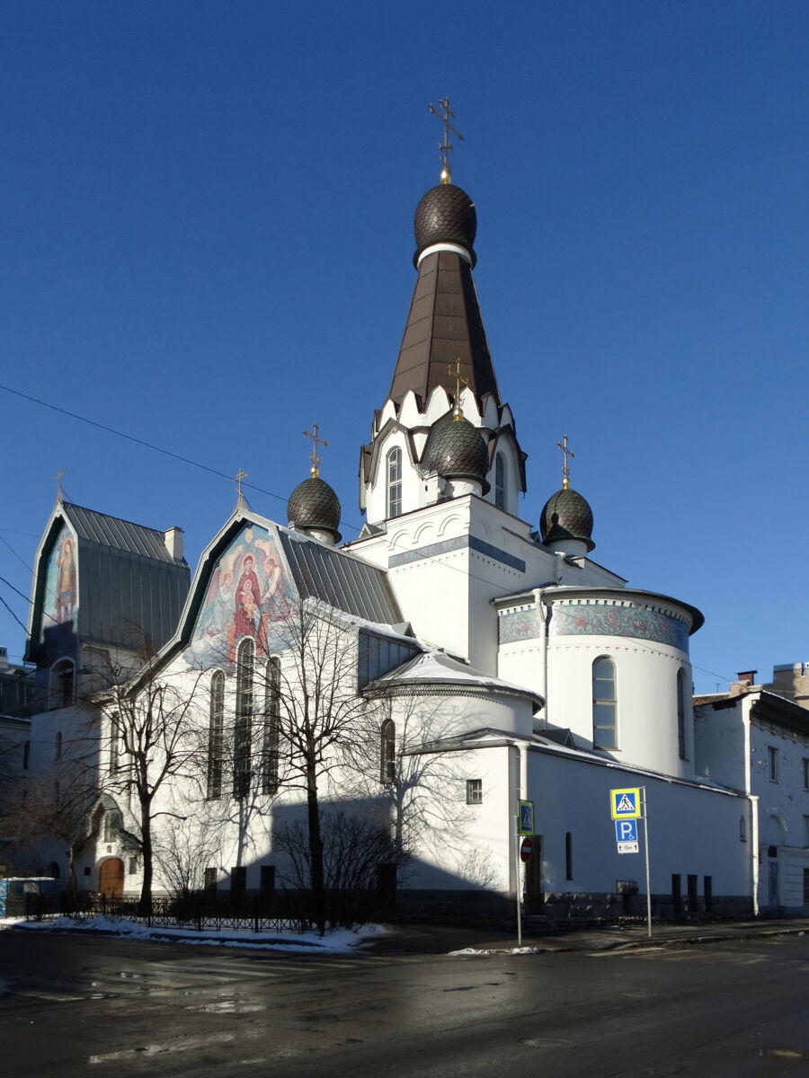 Церковь Петра, митрополита Московского на бывшем Творожковском подворье, Центральный район (Санкт-Петербург, г. Санкт-Петербург). фасады
