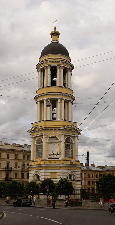 Собор Владимирской иконы Божией Матери, Центральный район (Санкт-Петербург, г. Санкт-Петербург). архитектурные детали, Колокольня