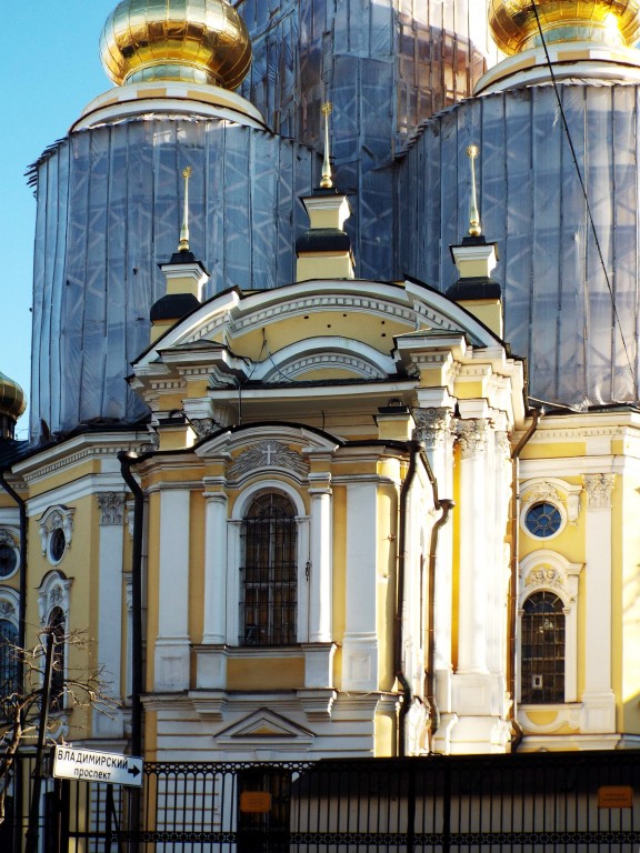 Собор Владимирской иконы Божией Матери, Центральный район (Санкт-Петербург, г. Санкт-Петербург). архитектурные детали