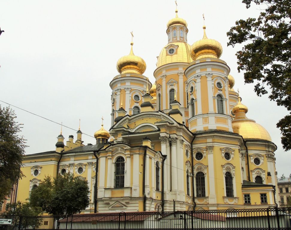 Собор Владимирской иконы Божией Матери, Центральный район (Санкт-Петербург, г. Санкт-Петербург). фасады