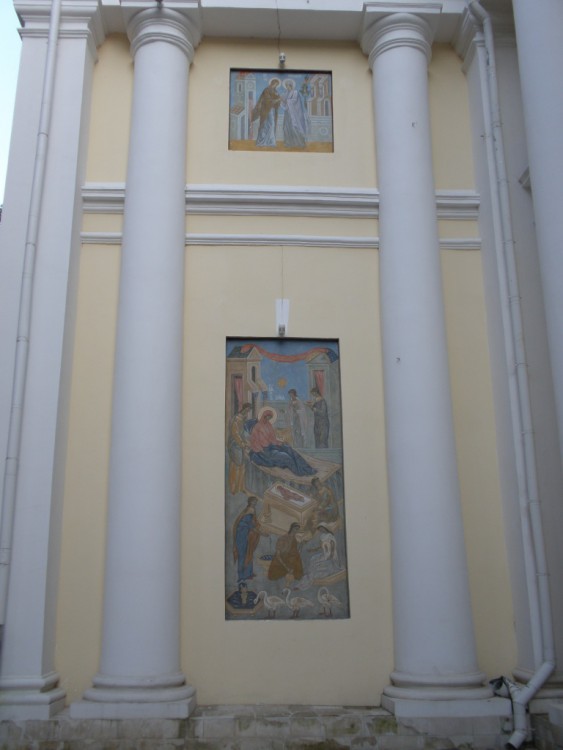 Кафедральный собор Троицы Живоначальной, Калуга (Калуга, город, Калужская область). архитектурные детали, Фреска храма