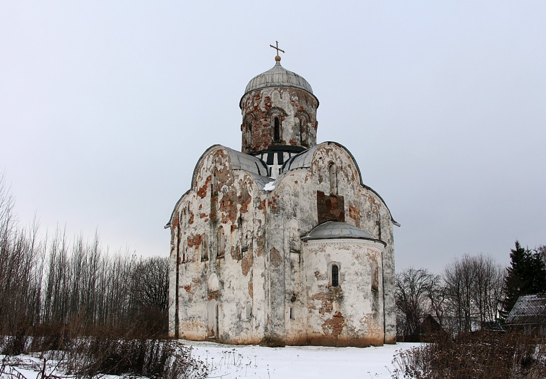 Липно, остров. Церковь Николая Чудотворца на Липне. фасады