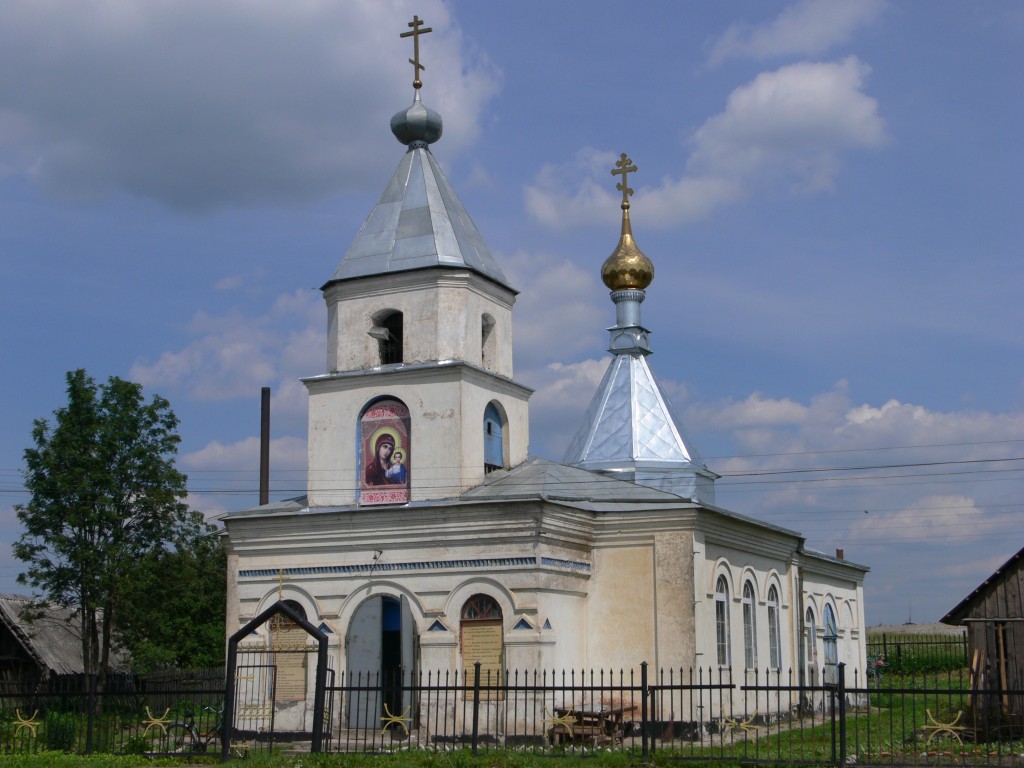 Марьино. Церковь Казанской иконы Божией Матери. фасады