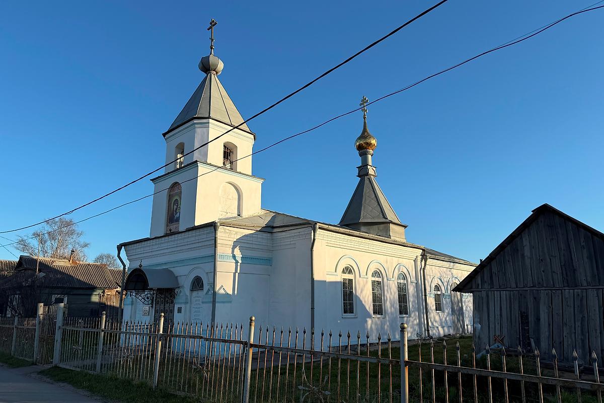 фасады. Церковь Казанской иконы Божией Матери, Марьино (Торжокский район и г. Торжок, Тверская область)