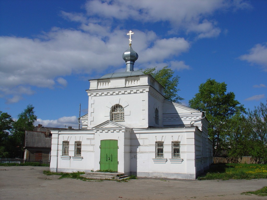 Вышний Волочёк. Церковь Николая Чудотворца и Александра Невского. фасады