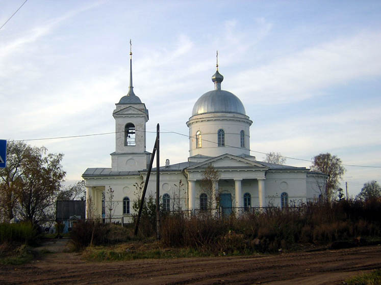 Церковь Спаса Преображения, Куженкино (Бологовский район, Тверская область). фасады