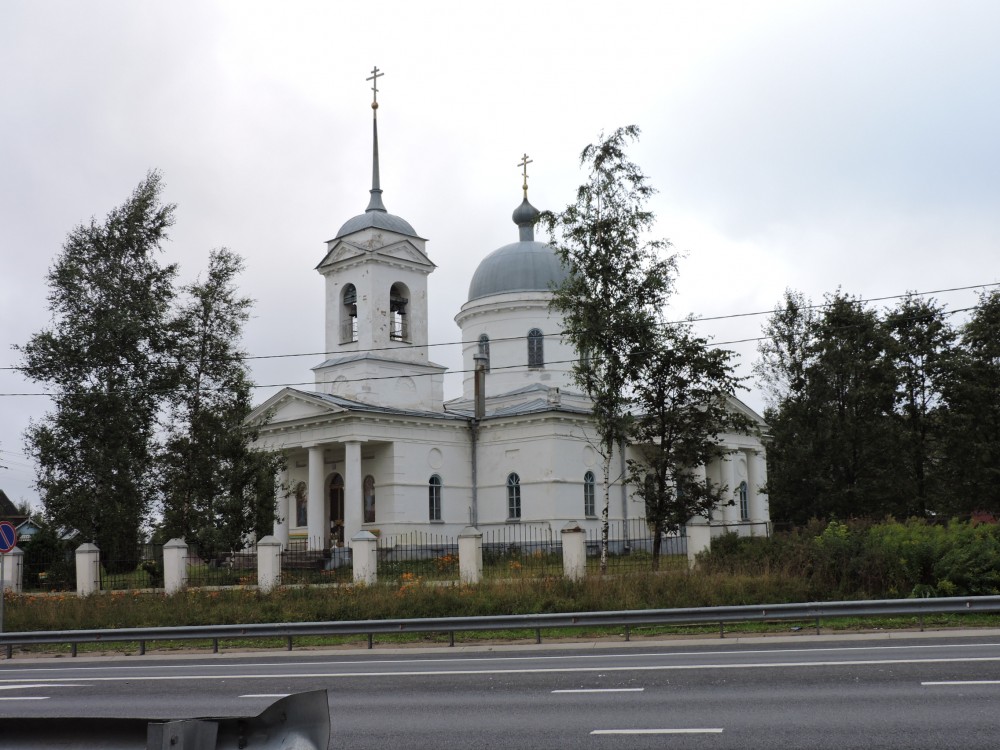 Церковь Спаса Преображения, Куженкино (Бологовский район, Тверская область). фасады