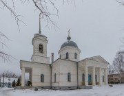 Церковь Спаса Преображения, Вид с юго-запада<br>, Куженкино, Бологовский район, Тверская область