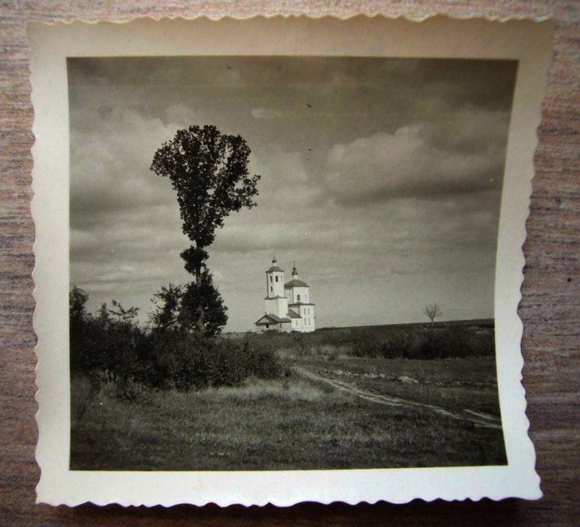 Голенищево. Церковь Николая Чудотворца. архивная фотография, Фото 1941 г. с аукциона e-bay.de