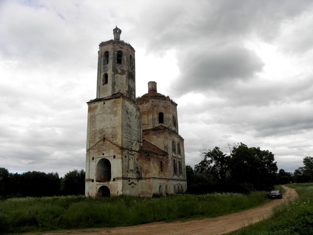 Церковь Николая Чудотворца, Голенищево (Локнянский район, Псковская область). фасады
