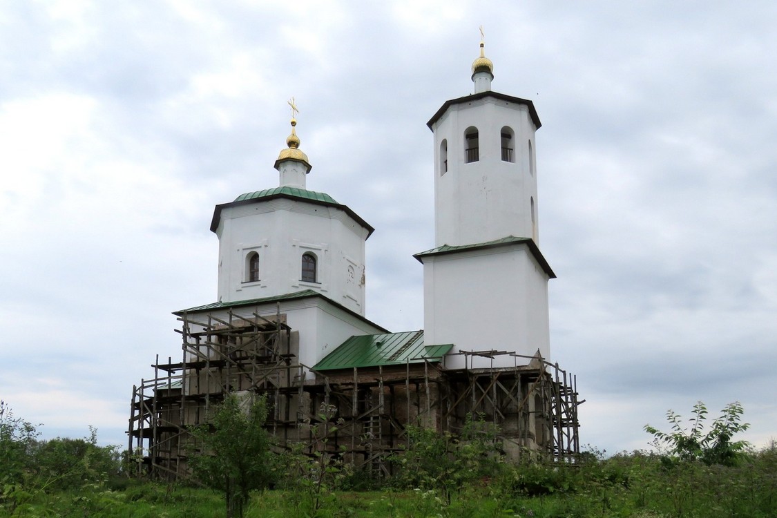 Голенищево. Церковь Николая Чудотворца. фасады