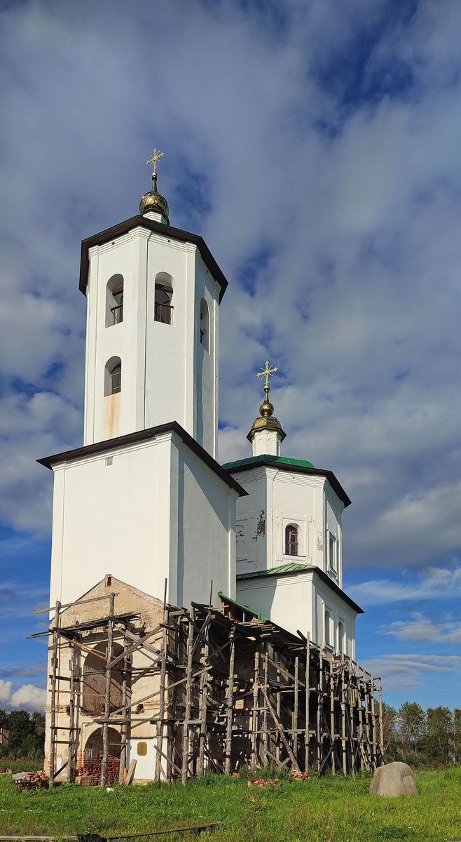 Церковь Николая Чудотворца, Голенищево (Локнянский район, Псковская область). фасады, дубль. просьба удалить