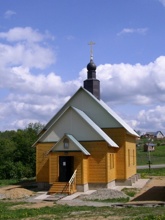 Атепцево. Церковь Николая Чудотворца. фасады, вид с запада
