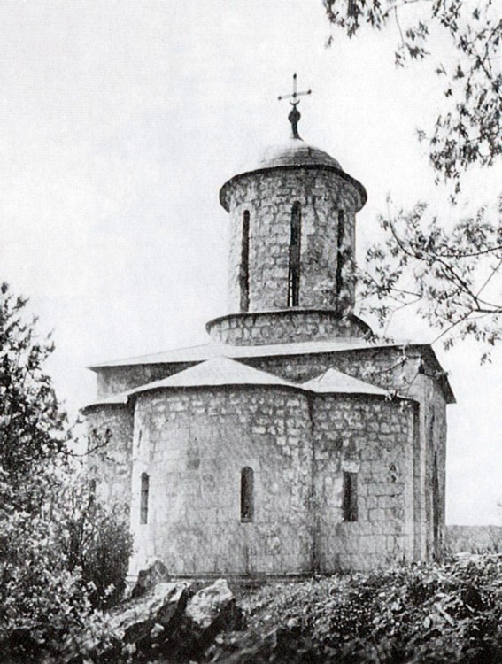Церковь Николая Чудотворца, Каменское (Наро-Фоминский городской округ, Московская область). архивная фотография, Фото 1963г. 