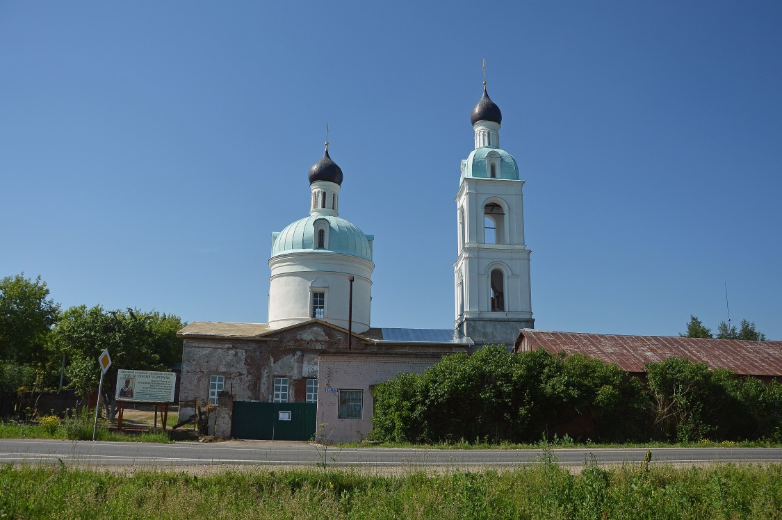 Церковь Николая Чудотворца, Лукьяново (Серпуховский городской округ и гг. Протвино, Пущино, Московская область). фасады
