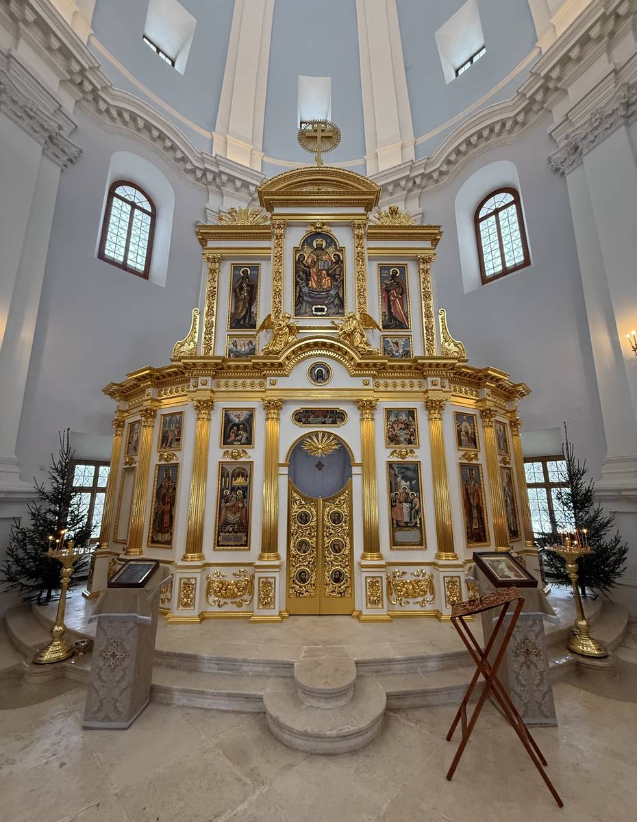 Иконостас, интерьер и убранство. Церковь Рождества Пресвятой Богородицы, Подмоклово (Серпуховский городской округ и гг. Протвино, Пущино, Московская область)