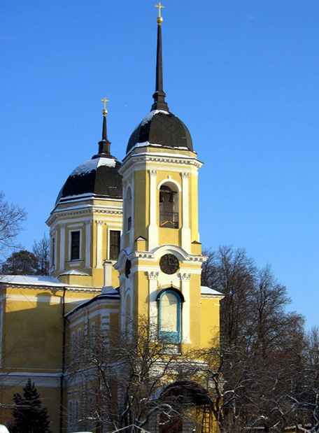 Семёновское. Церковь Николая Чудотворца. фасады