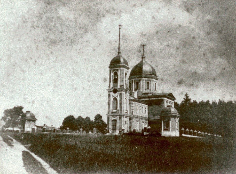 Семёновское. Церковь Николая Чудотворца. архивная фотография, Фото конца XIX века с сайта храма