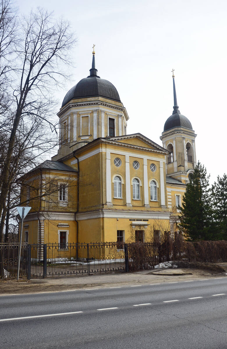Семёновское. Церковь Николая Чудотворца. фасады