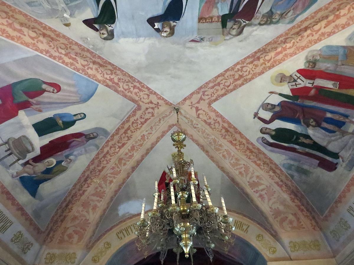 интерьер и убранство. Церковь Николая Чудотворца, Семёновское (Ступинский городской округ, Московская область)
