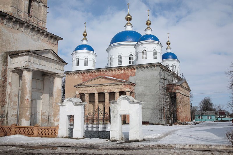 Собор Благовещения Пресвятой Богородицы, Мещовск (Мещовский район, Калужская область). фасады