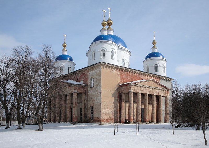 Собор Благовещения Пресвятой Богородицы, Мещовск (Мещовский район, Калужская область). фасады