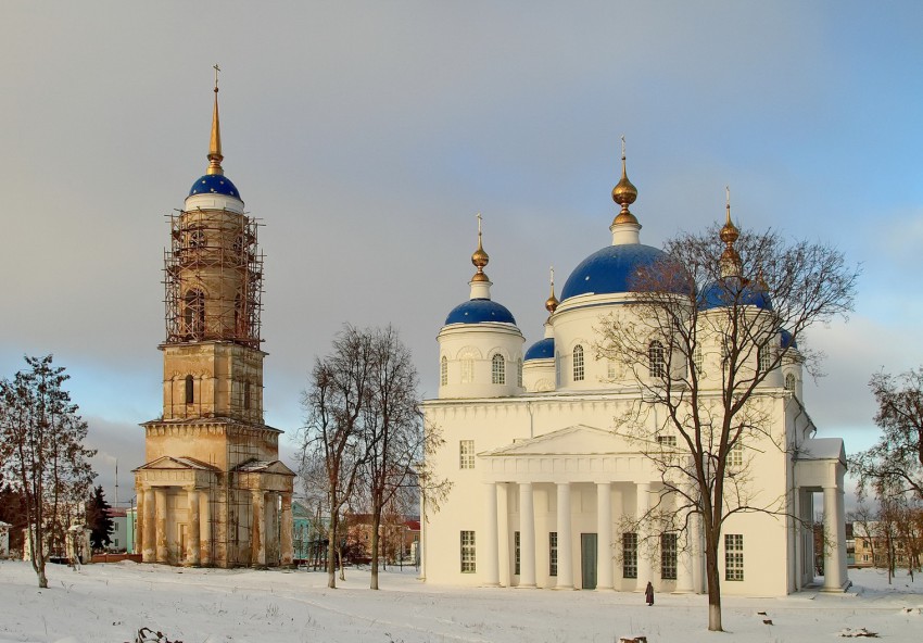 Собор Благовещения Пресвятой Богородицы, Мещовск (Мещовский район, Калужская область). фасады
