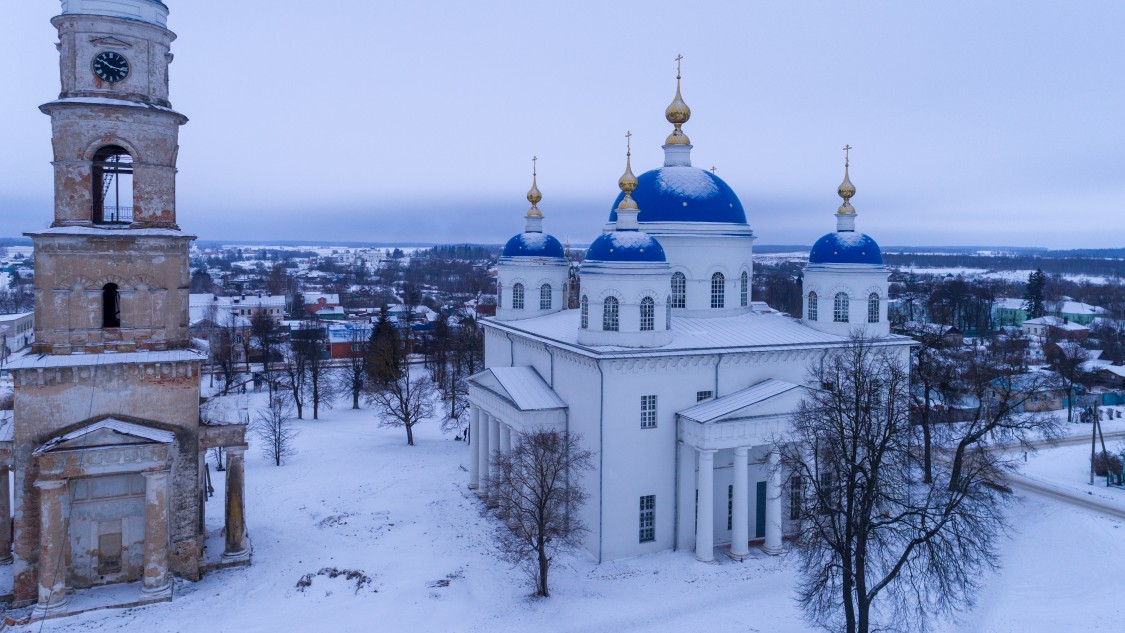 Собор Благовещения Пресвятой Богородицы, Мещовск (Мещовский район, Калужская область). фасады