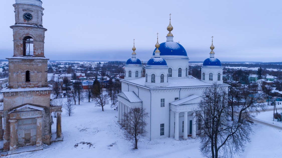 Мещовск. Собор Благовещения Пресвятой Богородицы. фасады