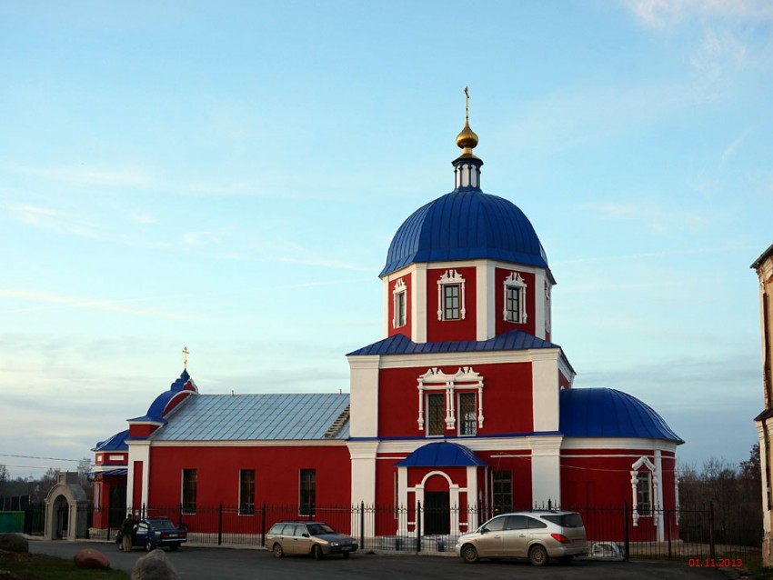 Мещовск. Церковь Благовещения Пресвятой Богородицы. фасады