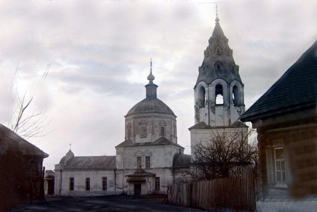 Мещовск. Церковь Благовещения Пресвятой Богородицы. фасады, Архивное фото