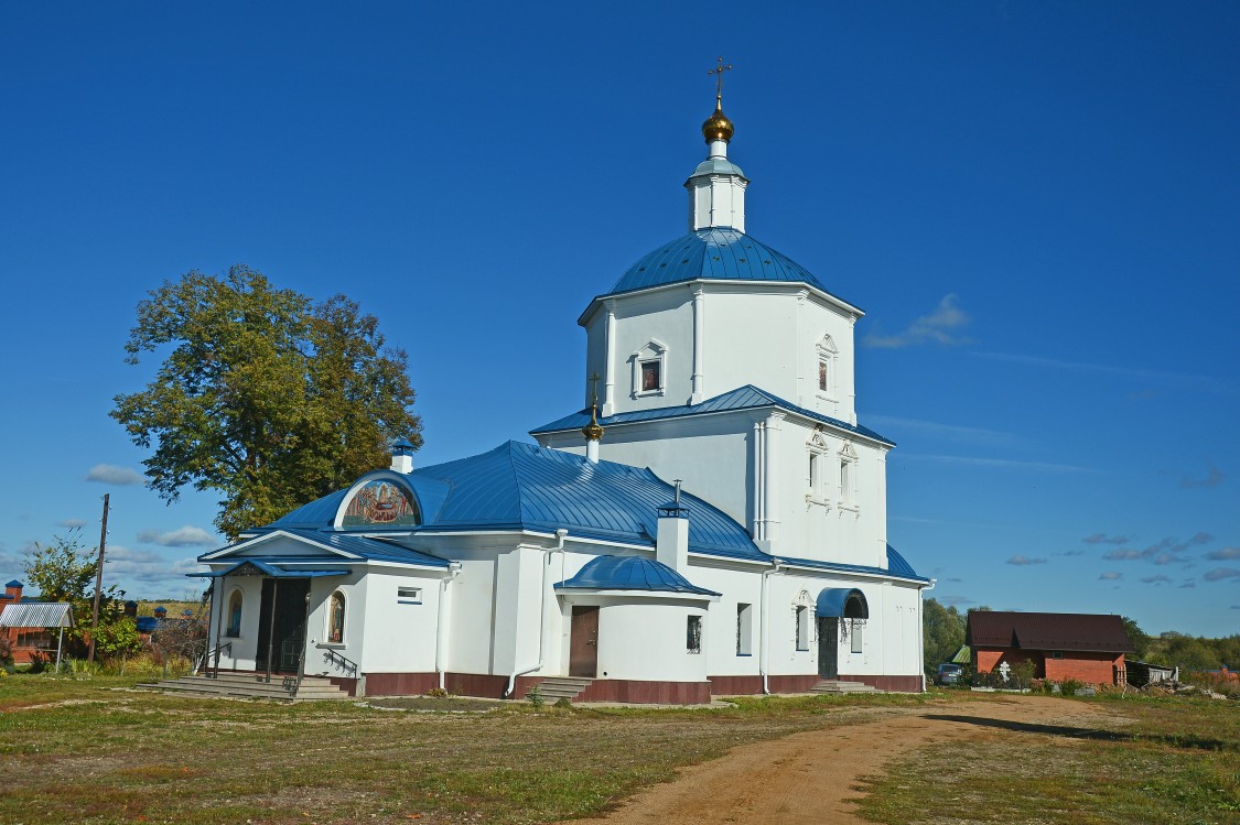 Церковь Успения Пресвятой Богородицы, Серебряно (Мещовский район, Калужская область). художественные фотографии