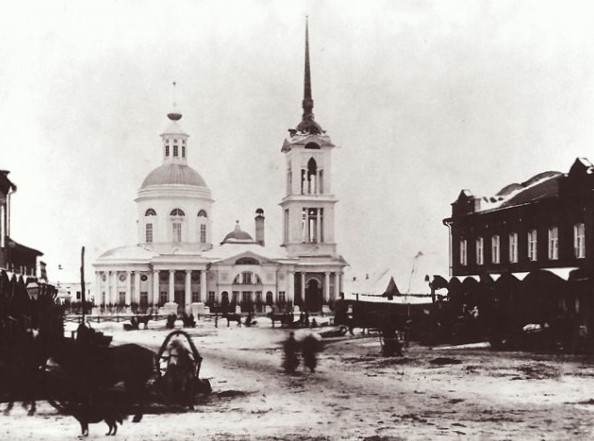 Собор Николая Чудотворца, Мосальск (Мосальский район, Калужская область). архивная фотография, Фото 1900-1917 гг.