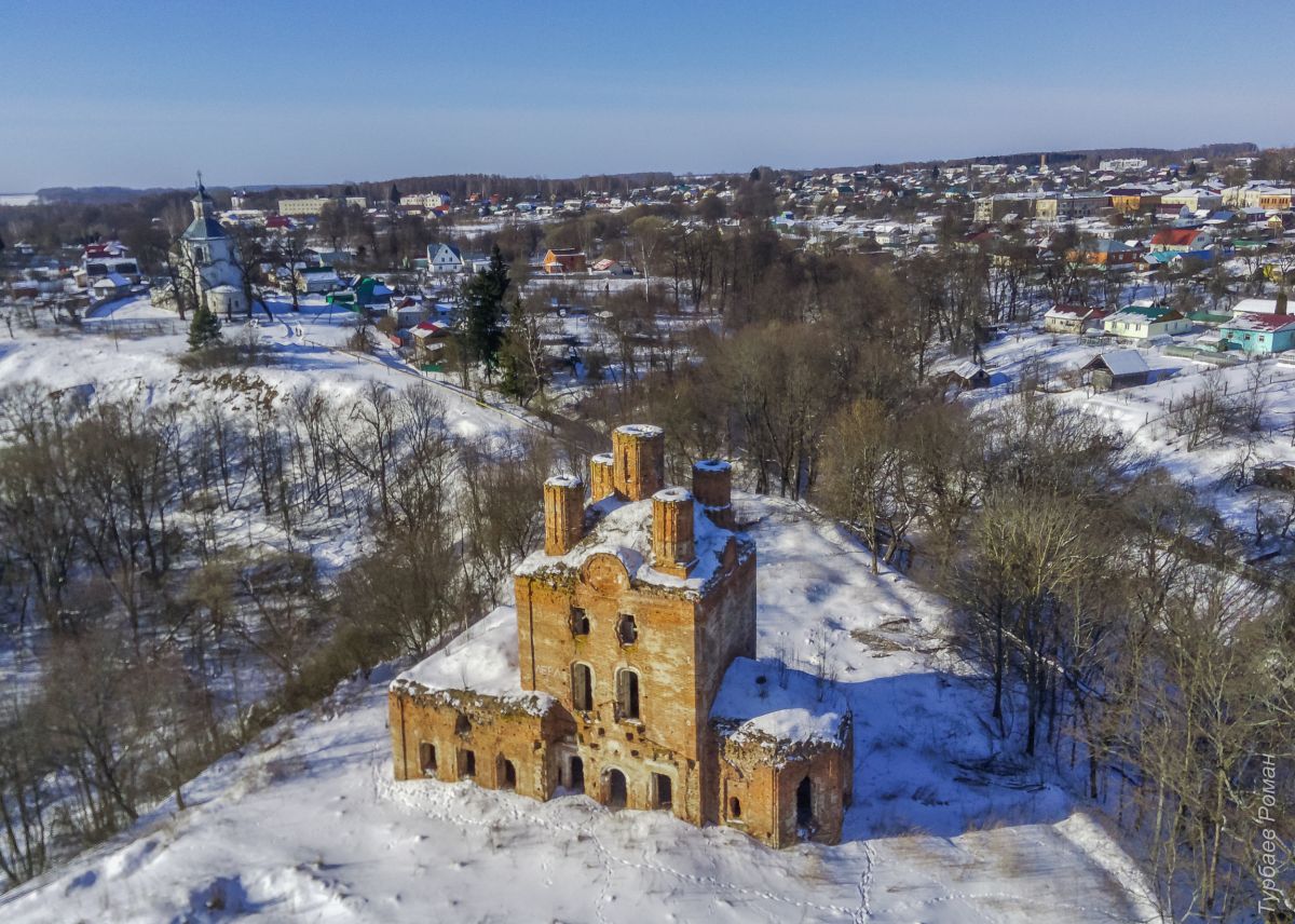 Церковь Параскевы Пятницы, Мосальск (Мосальский район, Калужская область). фасады, Вид с юго-востока