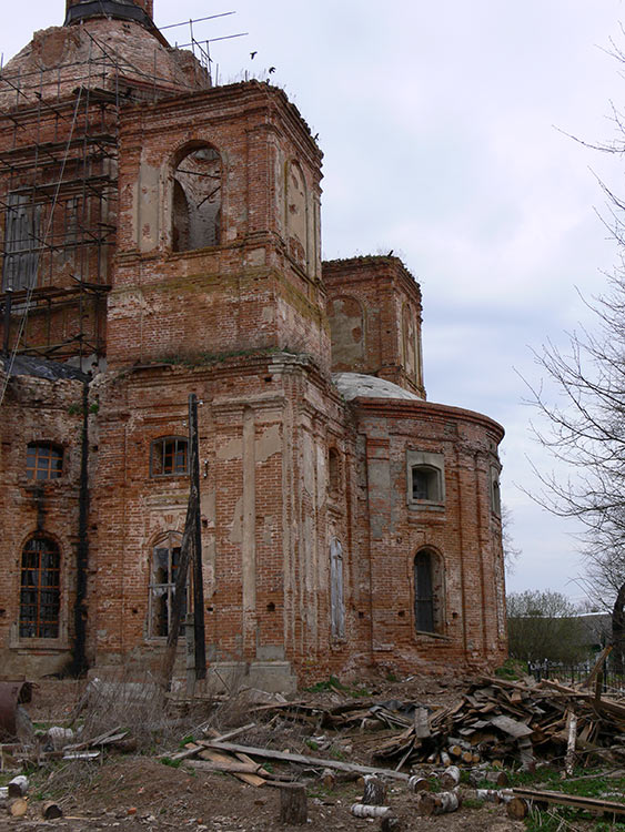Церковь Рождества Христова, Щелканово (Юхновский район, Калужская область). архитектурные детали