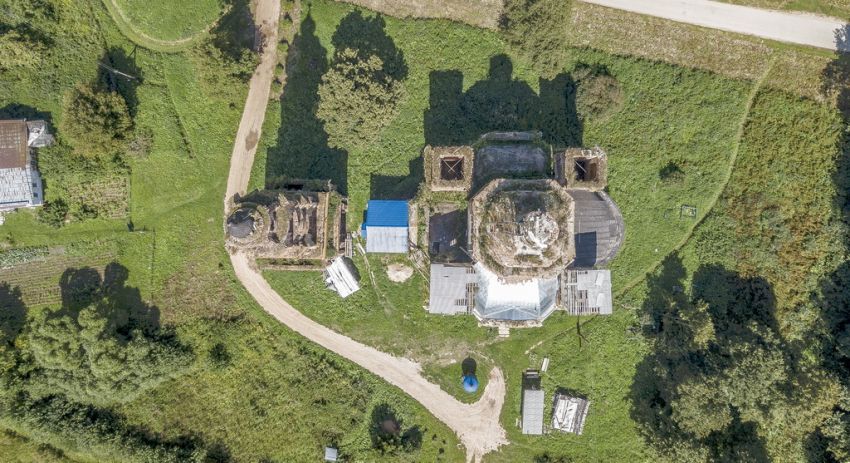 Церковь Рождества Христова, Щелканово (Юхновский район, Калужская область). фасады