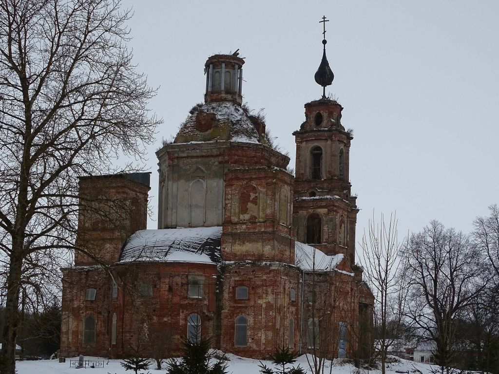 Церковь Рождества Христова, Щелканово (Юхновский район, Калужская область). фасады