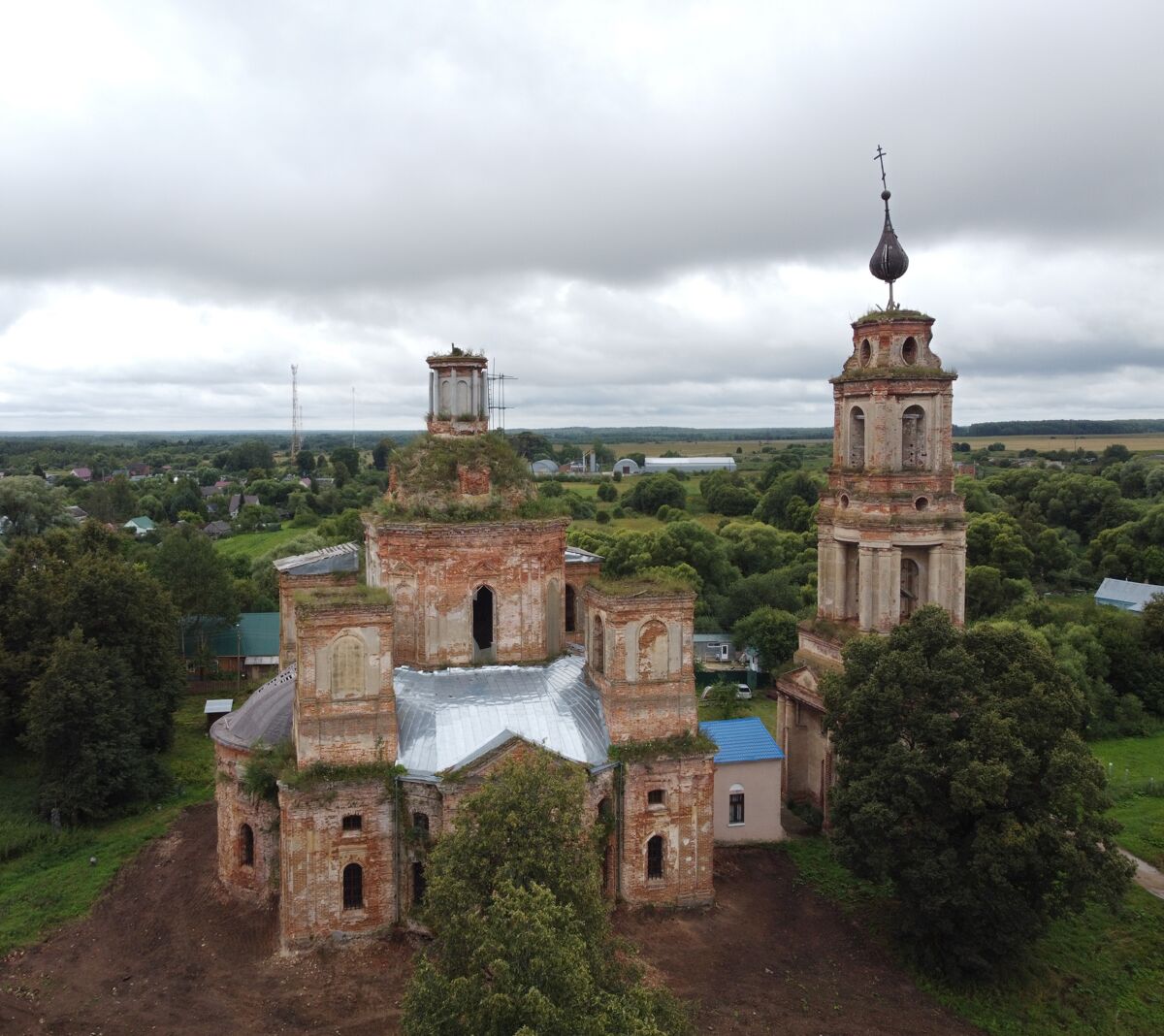 Церковь Рождества Христова, Щелканово (Юхновский район, Калужская область). фасады