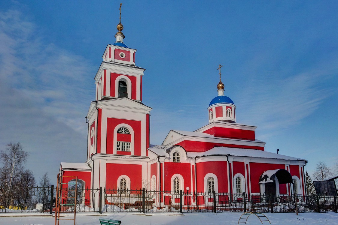 Церковь Елисаветы Феодоровны, Белоусово (Жуковский район, Калужская область). фасады
